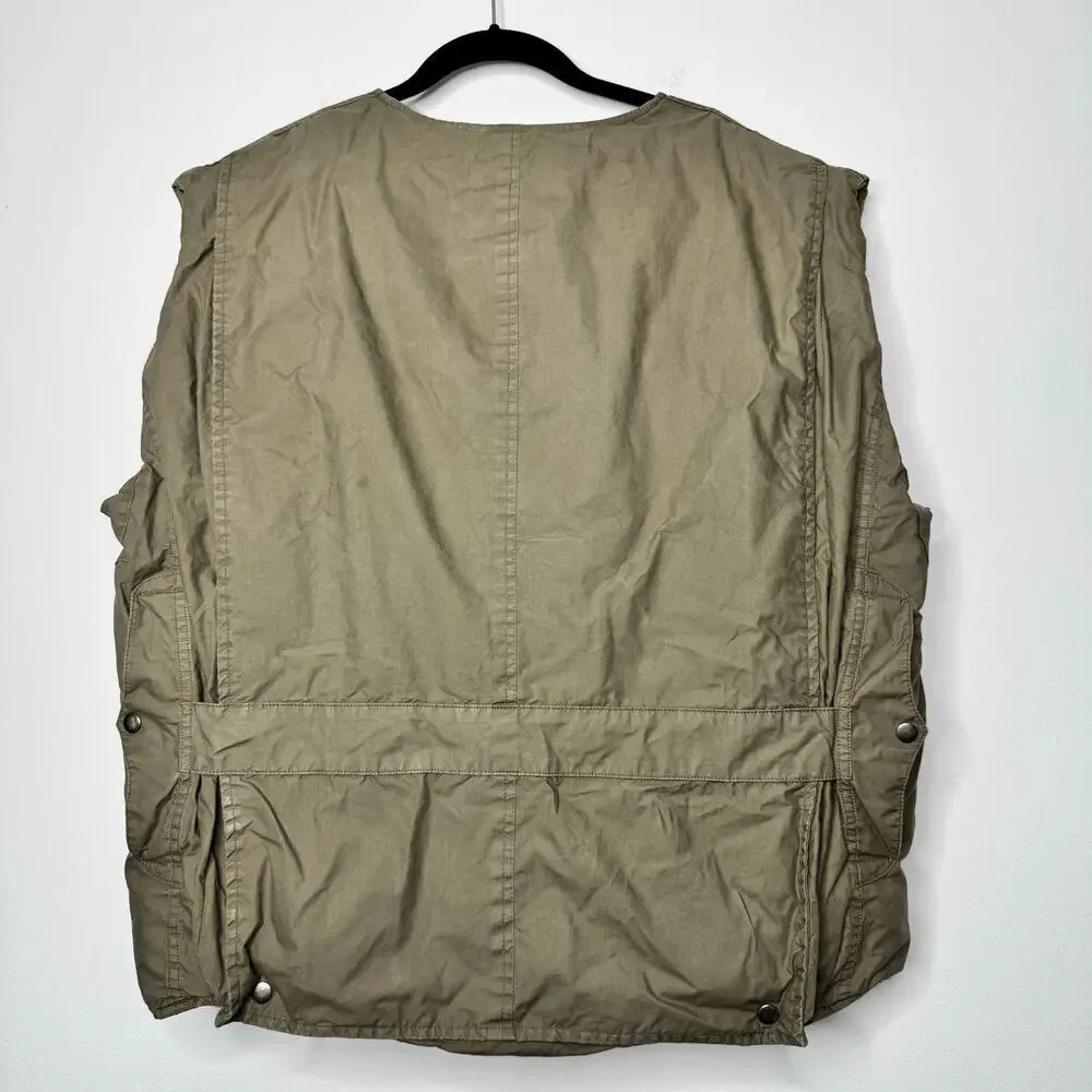 Vintage 90s Polo Ralph Lauren Goose Down Hunting Puffer Vest XL Green
